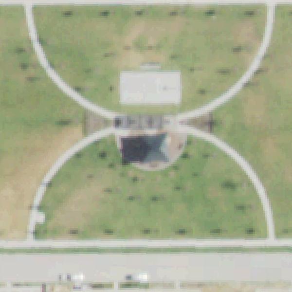 Aerial view of North Grove Private HOA Central Park