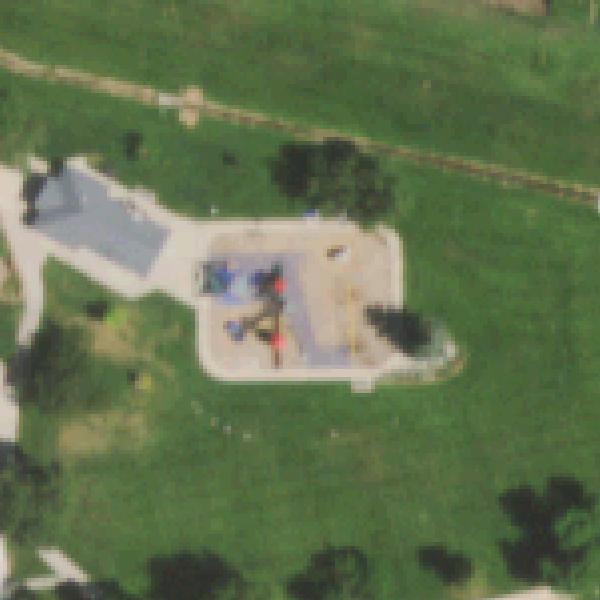 Aerial photo of North Midway Park