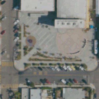Aerial view of North Park Mini Park