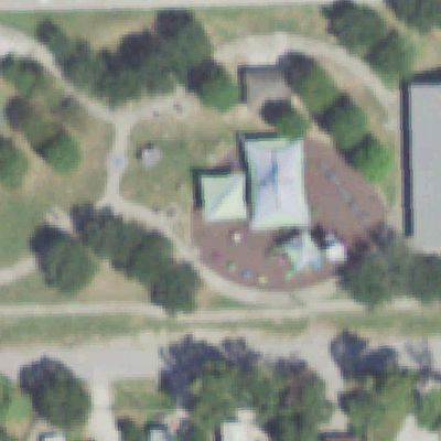 Aerial photo of North Shore Rotary Park
