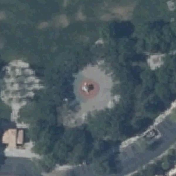 Aerial photo of North Tower Park
