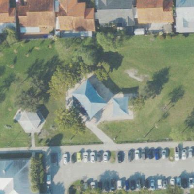 Aerial view of North Trail Park