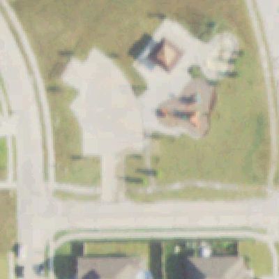 Aerial photo of Northpark Woods Park