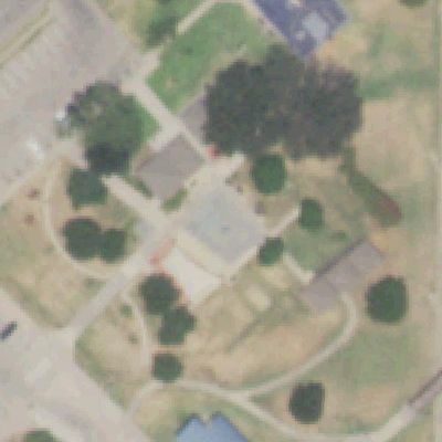 Aerial view of Northwest Spray Park