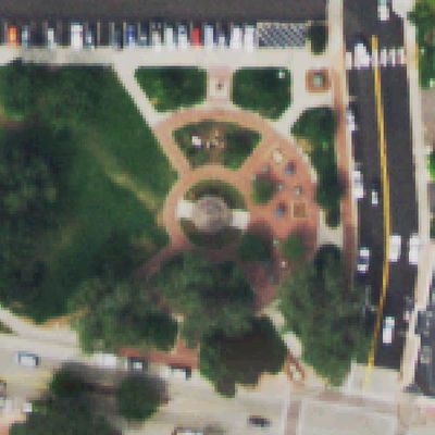 Aerial photo of O'Brien Park
