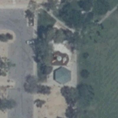 Aerial photo of O Callaghan Park