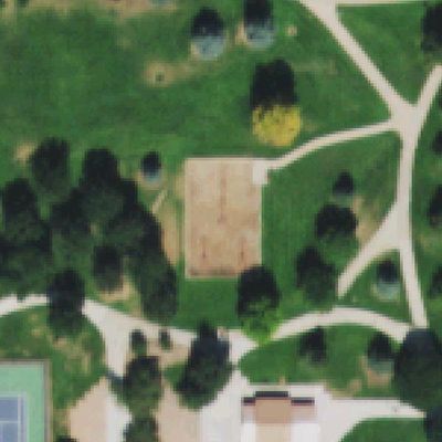 Aerial photo of O'Kane Park