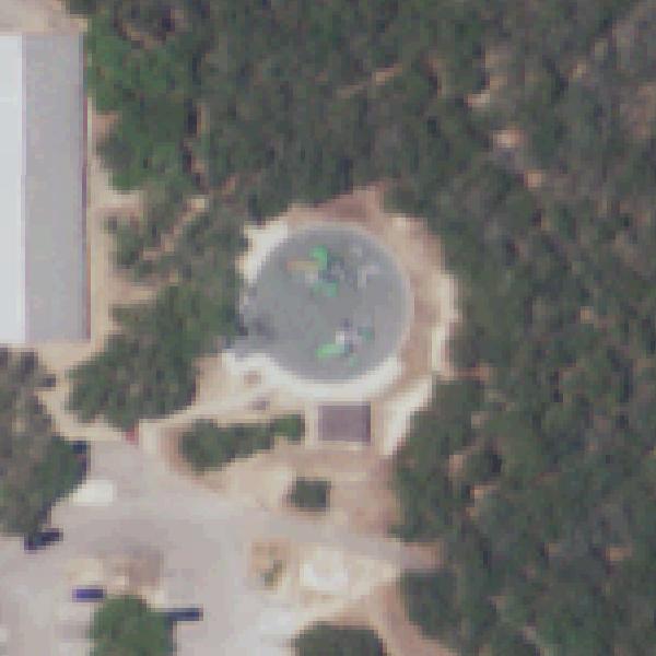 Aerial photo of O. P. Schnabel Park