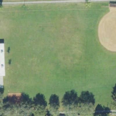 Aerial view of O'Quinn Park
