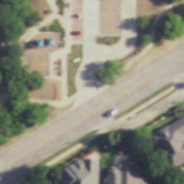 Aerial view of O.S. Gray Natural Area