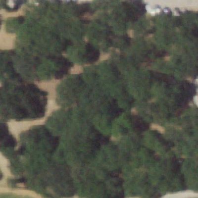 Aerial photo of Oak Grove Park