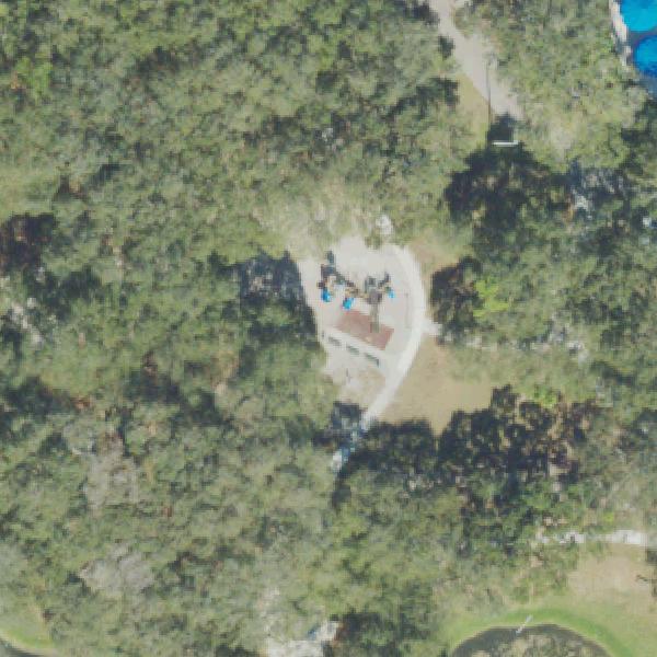 Aerial view of Oak Grove Park