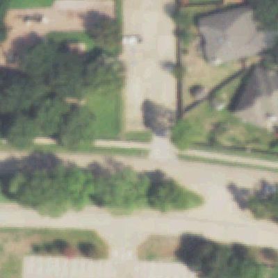 Aerial photo of Oak Lake Park - Kidz Village