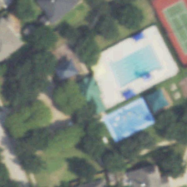 Aerial photo of Oak Park Trails Park