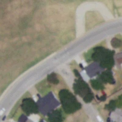 Aerial view of Oakridge Park