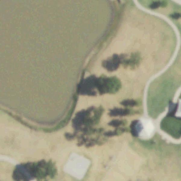 Aerial view of Oakwood Springs Park