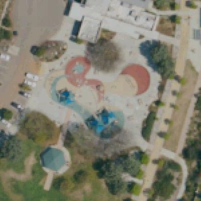 Aerial view of Ocean Air Community Park and Recreation Center