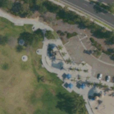 Aerial view of Ocean View Hills Neighborhood Park