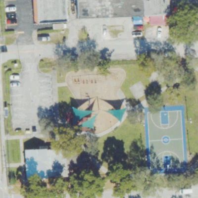 Aerial view of Ojus Park