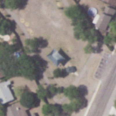 Aerial photo of Old Mill Park