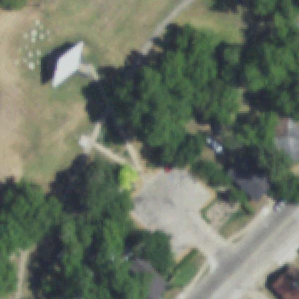 Aerial view of Opportunity Park