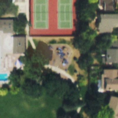 Aerial photo of Orchard Park