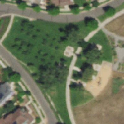 Aerial photo of Orchard Park