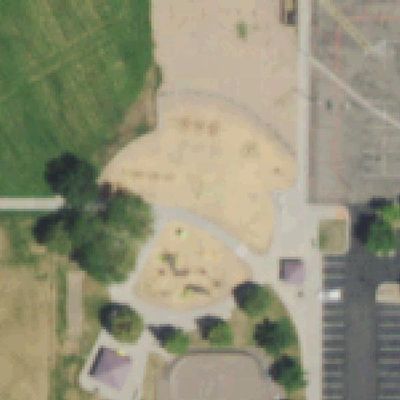 Aerial photo of Orchard Park