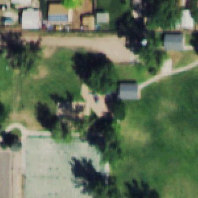 Aerial photo of Orchard Street Park