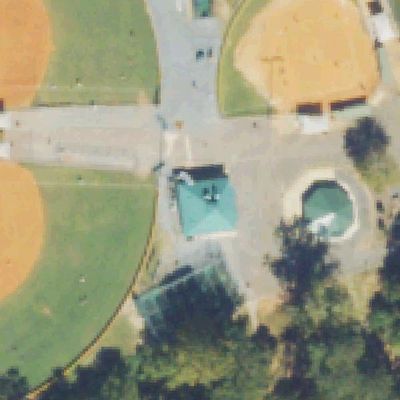 Aerial view of Oregon Park