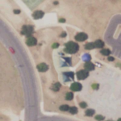 Aerial photo of Oscar Perez Memorial Park