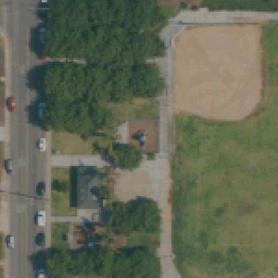 Aerial view of Otay Park