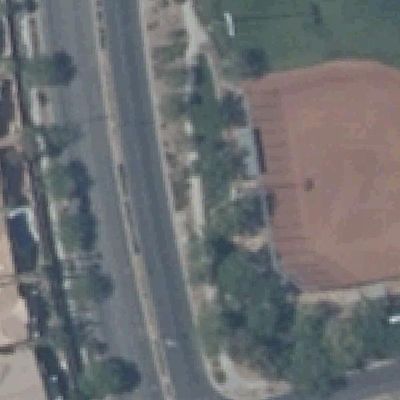 Aerial photo of Oxford Park