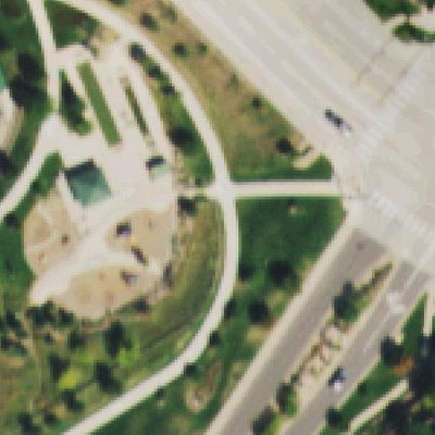 Aerial photo of Paintbrush Park