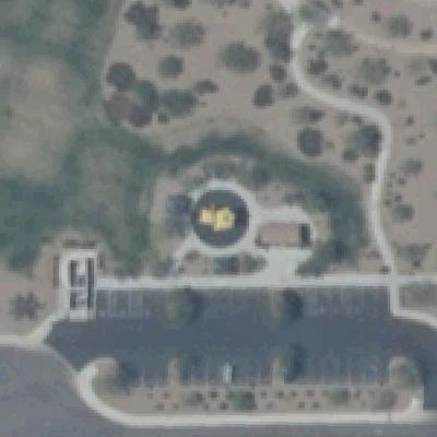 Aerial photo of Paiute Park