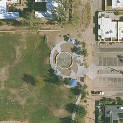Aerial view of Paiute Park