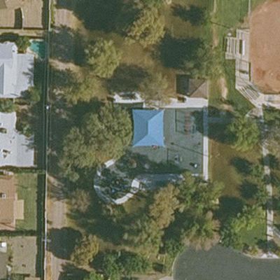 Aerial view of Palmer Park