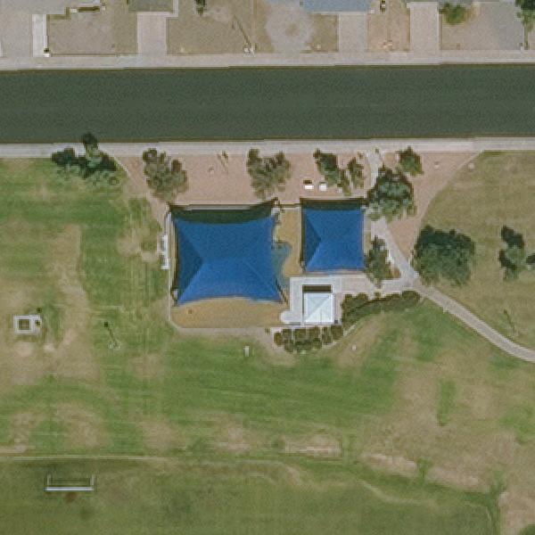 Aerial view of Palo Verde Park