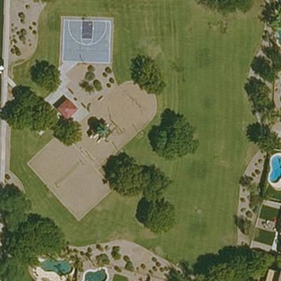 Aerial view of Palomino Creek Park