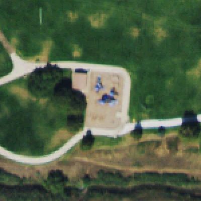 Aerial photo of Palos Verdes Park