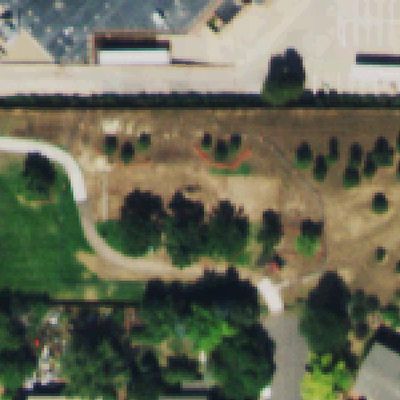 Aerial photo of Palos Verdes Tot Lot