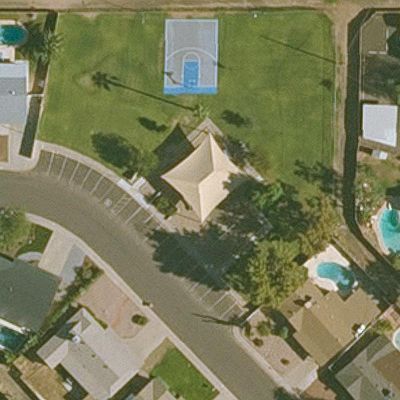 Aerial view of Papago Rotary Park