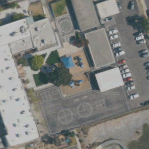Aerial view of Paradise Creek Educational Park