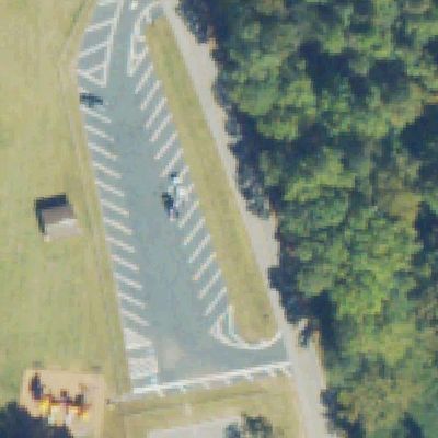 Aerial view of Paradise Park