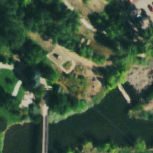 Aerial photo of Parfet Park