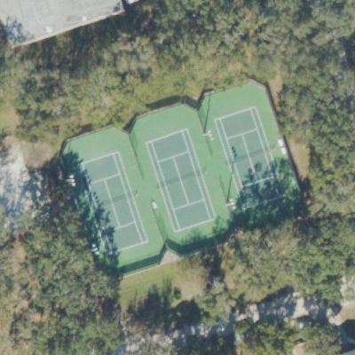 Aerial view of Park Among the Lakes