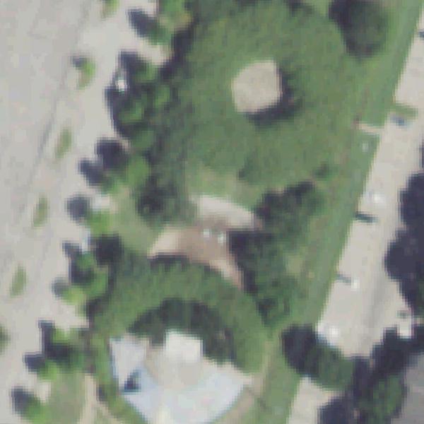 Aerial photo of Park at Palm Center