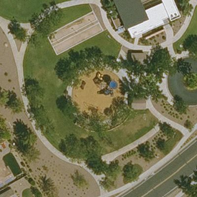 Aerial view of Park at Spectrum