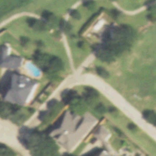 Aerial photo of Park at the Levee