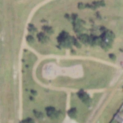 Aerial view of Park Green Park